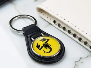 Fiat Abarth Designer Schlüsselhalter Hochwertig Minimal Premium X